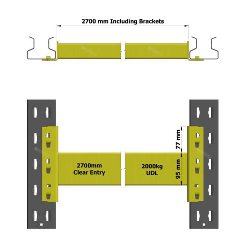 Link 51 racking Beams